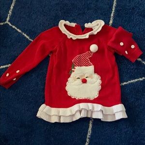 Mud pie Santa sweater